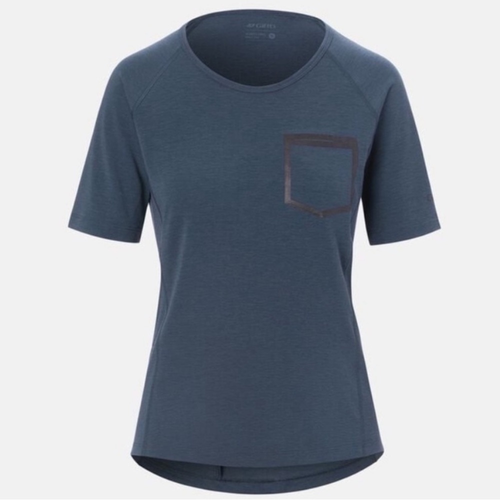 Giro Gray Fitted Short Sleeve Tee